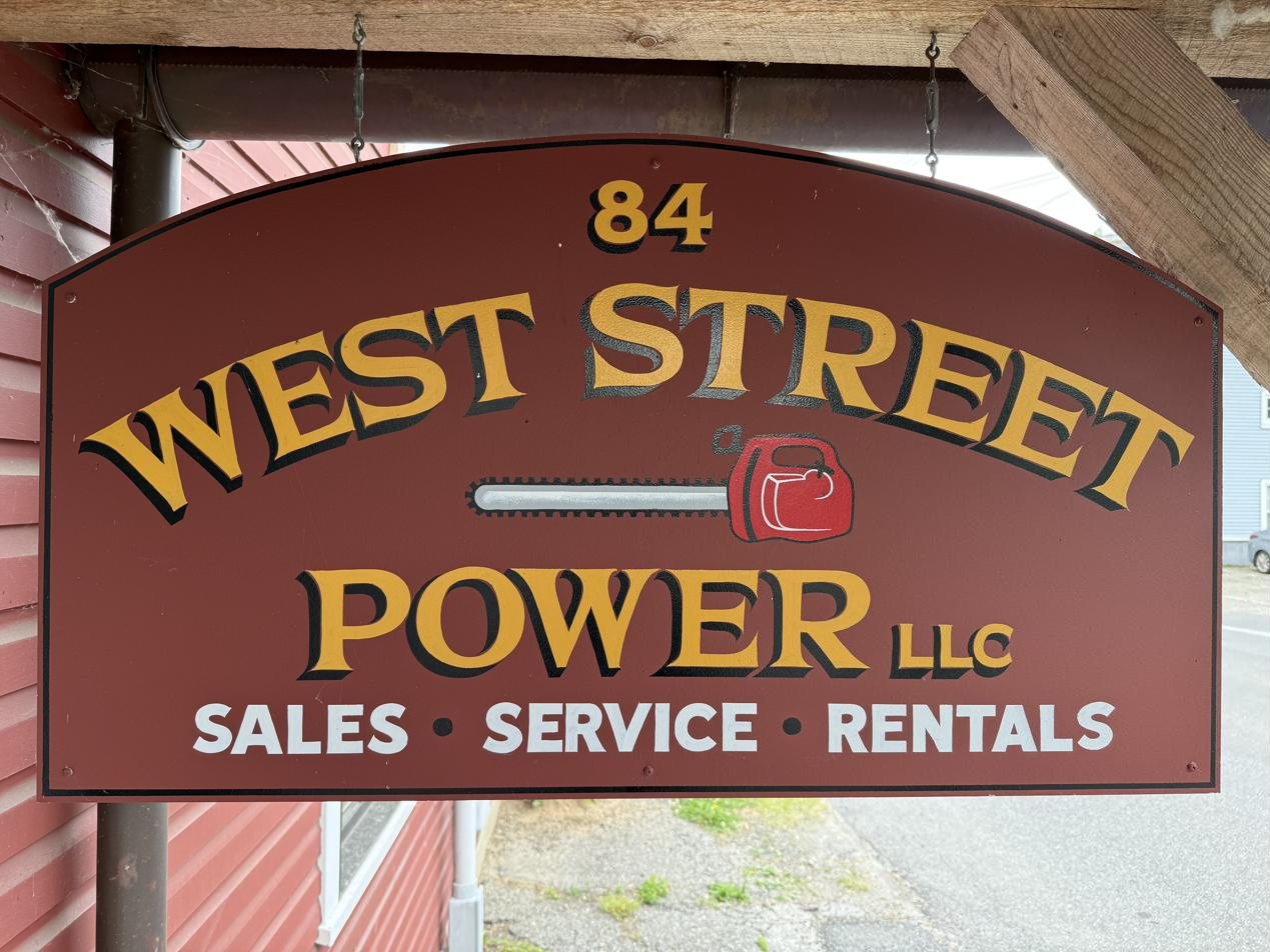 West Street Power shop sign at 84 West Street, New Milford
